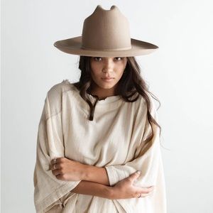 Gigi Pip EZRA WESTERN HAT - TAN